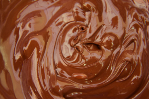 Melted chocolate