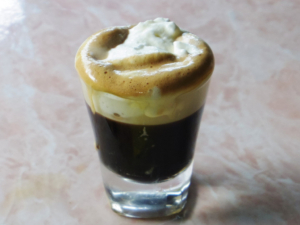 Espresso con panna