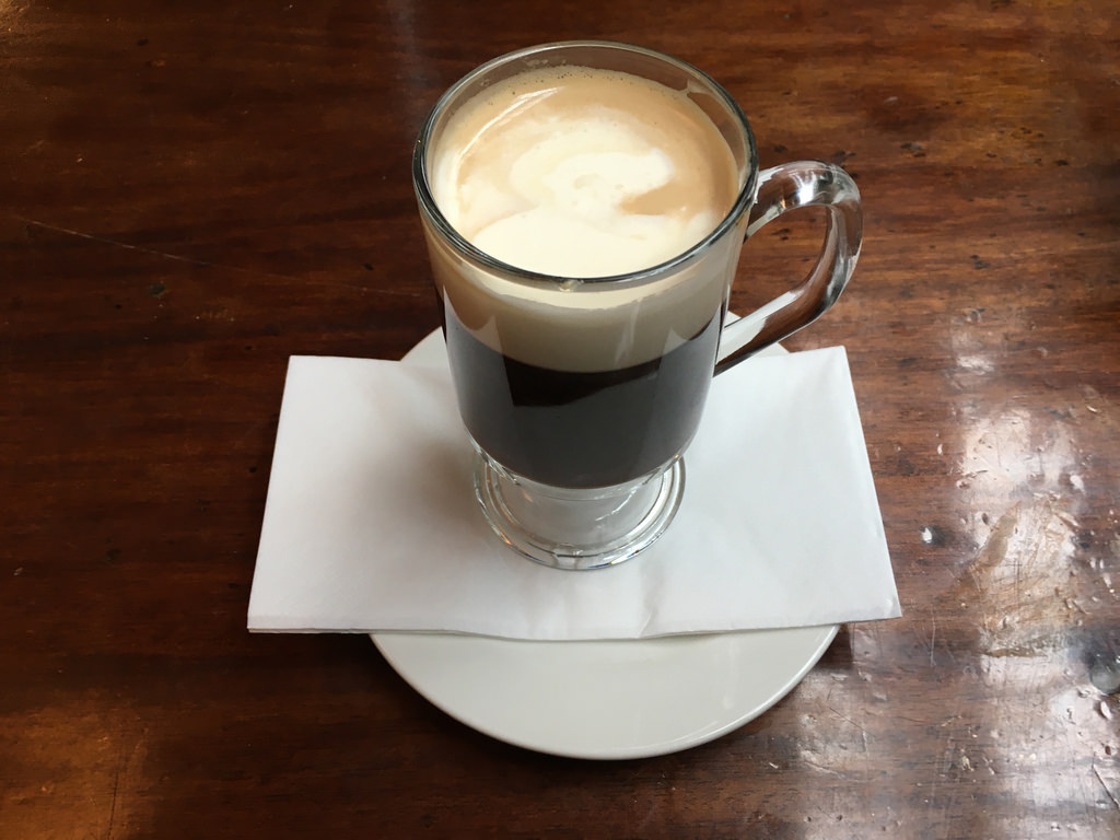 Cup of irish coffee